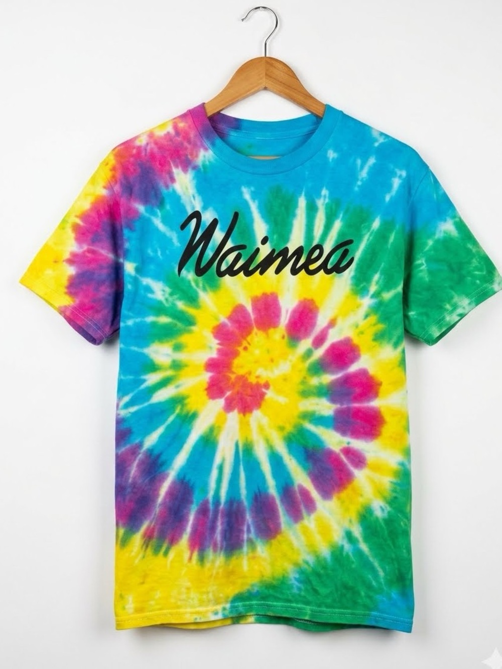 Waimea Tie-Dye Spiral Tee — large